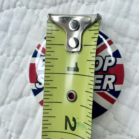 British Rock Buttons! Punk Rock Union Jack Flag -Set of 4 - Picture 8 of 11